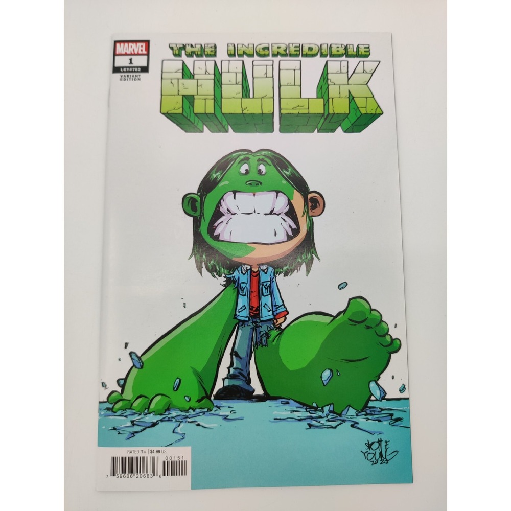 INCREDIBLE HULK #1 (SKOTTIE YOUNG VARIANT)(2023) COMIC BOOK‎ ~ Marvel ~ NM